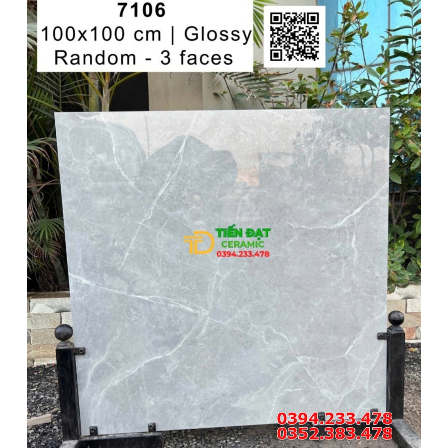 Top 78 Mẫu Gạch Khổ Lớn 100x100 Trắng Vân Mây 