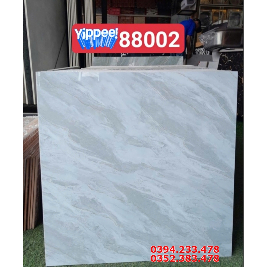 Gạch Ốp Lát 80x80 Vân Xám Giả Đá Giá Rẻ 