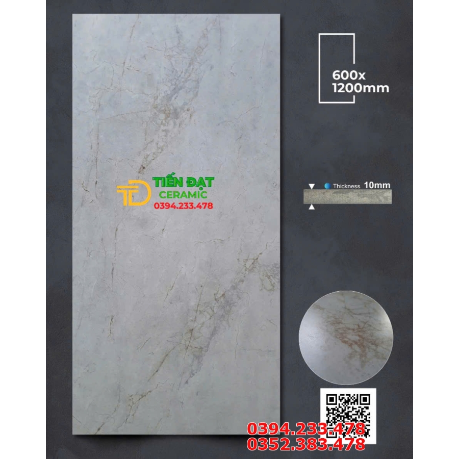 Gạch Ốp Lát Apodio 60x120 Đá Mờ Mịn Hiệu Ứng Cao Cấp