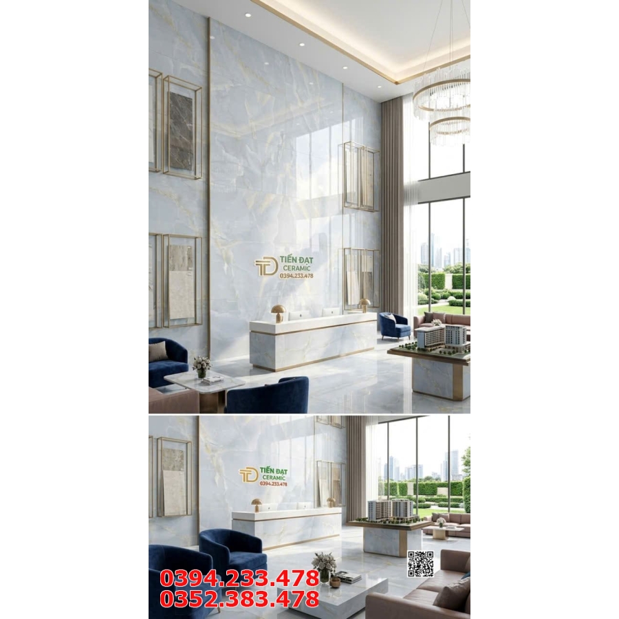 Top 548 Mẫu Gạch Khổ Lớn 80x160 Ấn Độ Xanh Nhạt