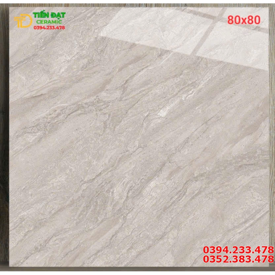 Gạch Ốp Lát Phòng Khách 80x80 Bóng Kiếng sale