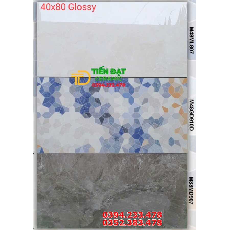 Gạch Đá Ốp Tường 40x80 Apodio Vân Xám Hoa Văn Mới Nhất