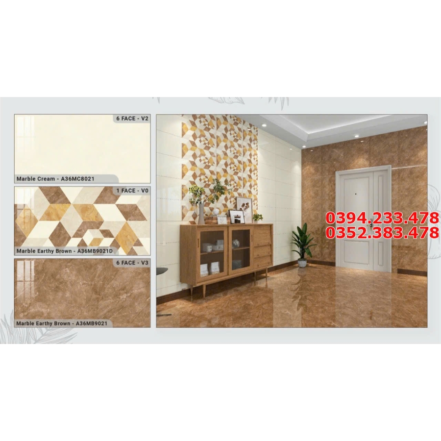 Gạch Ốp Tường 30x60 Apodio Hoa Văn Đẹp Mẫu Mới