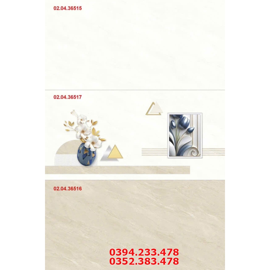 Gạch Ốp Tường 30x60 Vàng Kem Đậm Nhạt Đồng Giá