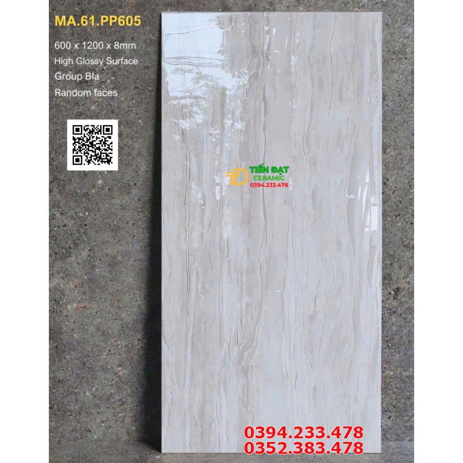 Gạch Ốp Tường Khổ Lớn 60x120 Mẫu Mới Nhất 