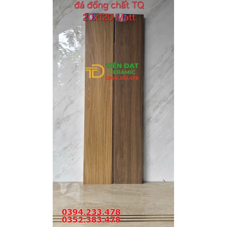 Gạch Thanh Gỗ TQ 20x120 Lát Lát Phòng Ngủ