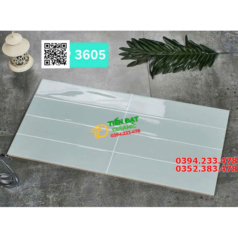Đại Lý Gạch Ốp Lát TQ 30x60 Trắng Sọc Đúa