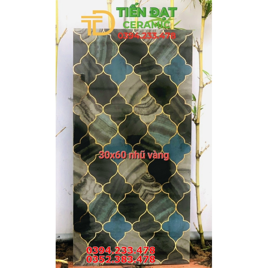 Tổng Kho Gạch TQ 30x60 Nhũ Bạc Vàng Cao Cấp HCM