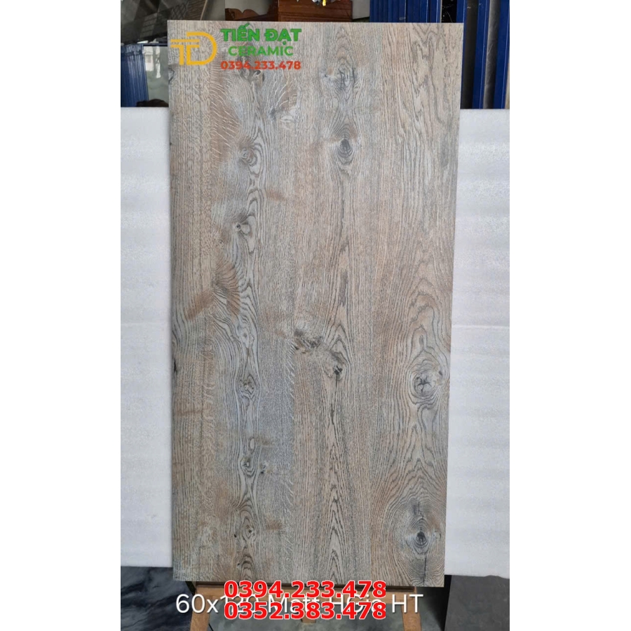 Gạch Vân Gỗ 60x120 Đá Mờ Ốp Lát Nhà Hàng Cao Cấp