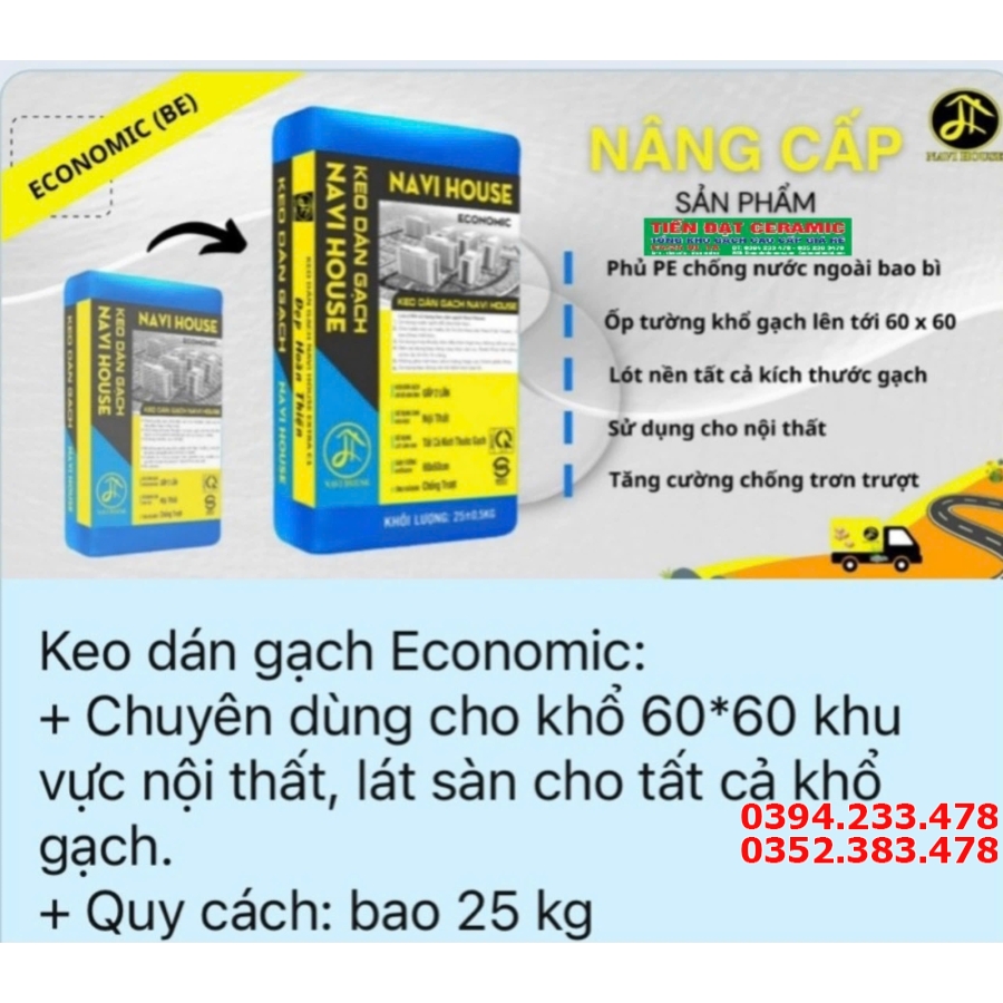 Keo Dán Tường Keo Lát Nền Navi House Giá Rẻ