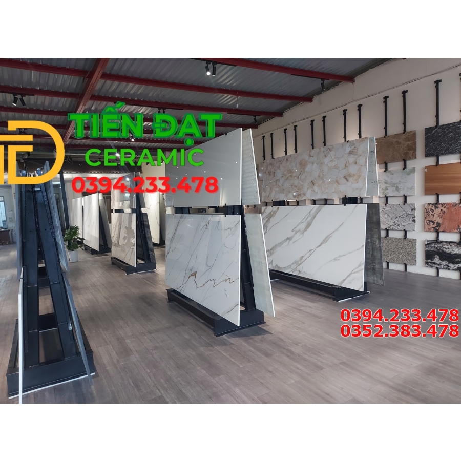 Gạch Đá Khổ Lớn 1260x2600 Trắng vân Mây Mẫu Mới