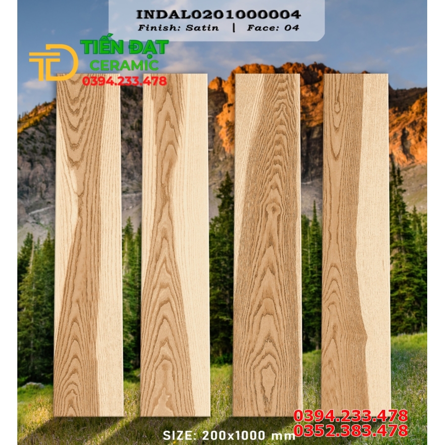 Kho Gạch Giả Gỗ 20x100 Nhập Khẩu Ấn Độ Cao Cấp