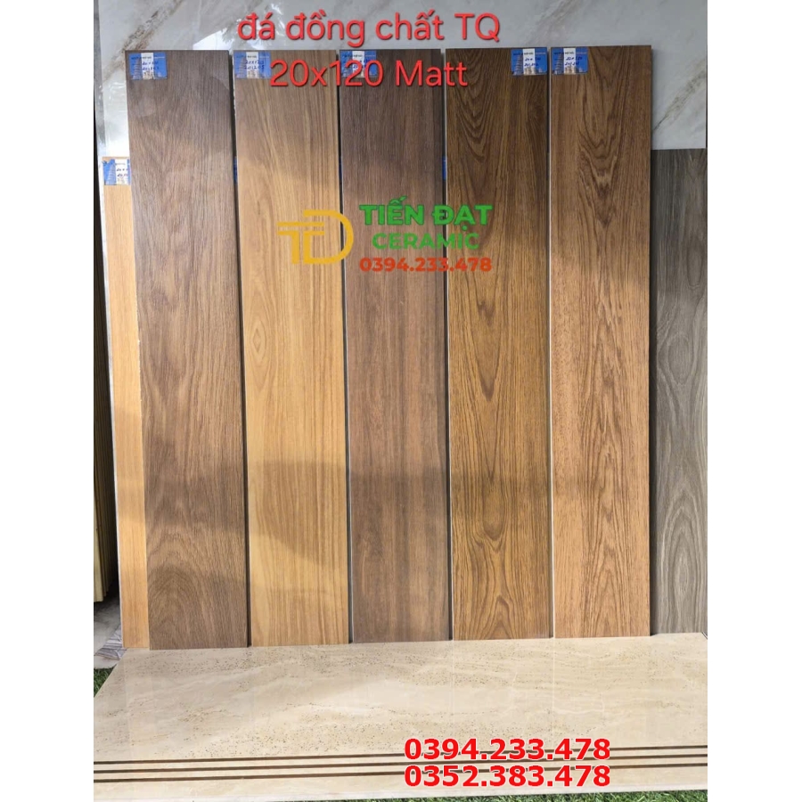 Kho Gạch Giả Gỗ TQ 20x120 Ốp Lát Tại HCM Giá Rẻ
