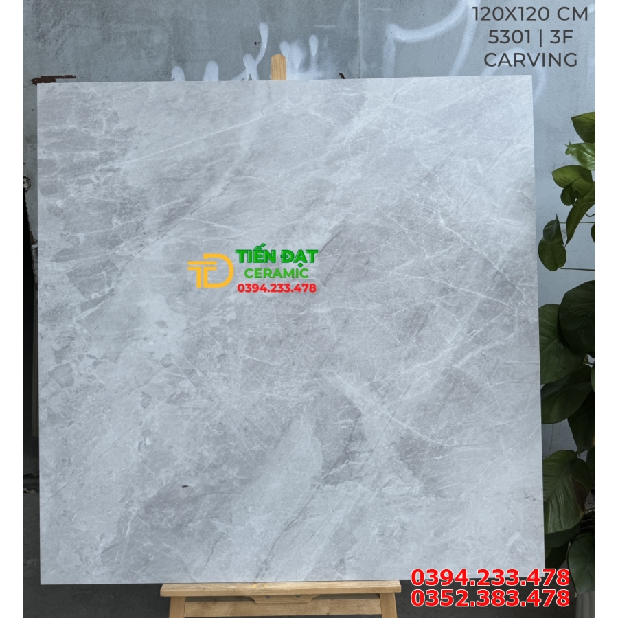 Gạch Lát Nền Khổ Lớn 120x120 Đá Mờ Cao Cấp