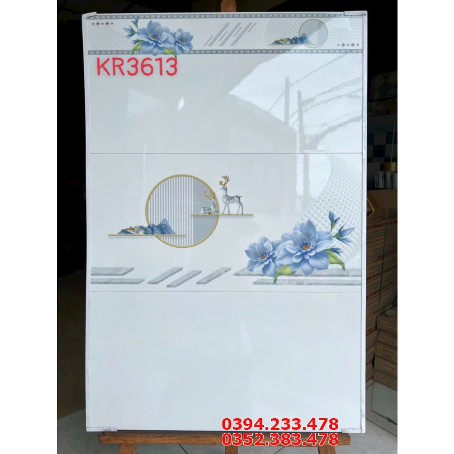 Kho Gạch Ốp Lát Hà Thanh 30x60 Trắng Bóng 