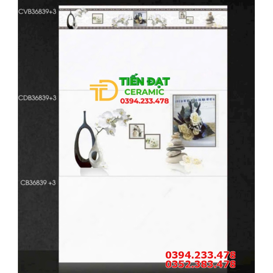 Kho Gạch TTC 30x60 Trắng Bóng Kim Cương