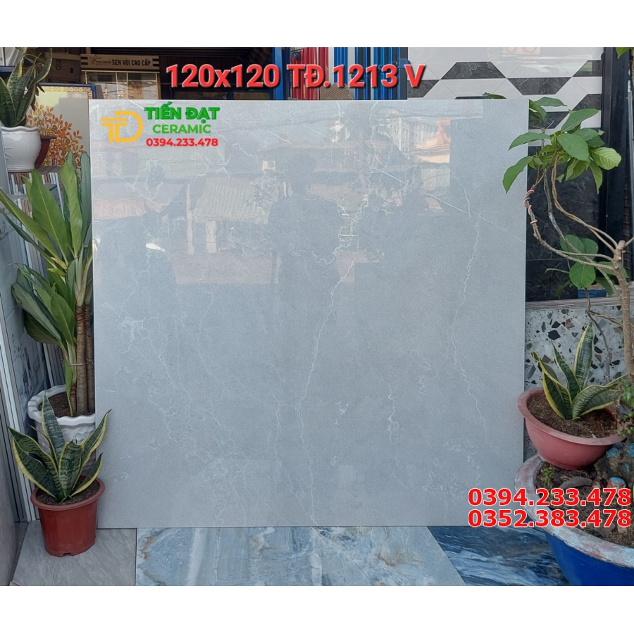 Nơi Chuyên Bán Gạch Ốp Lát Khổ Lớn 120x120 Bóng Kiếng