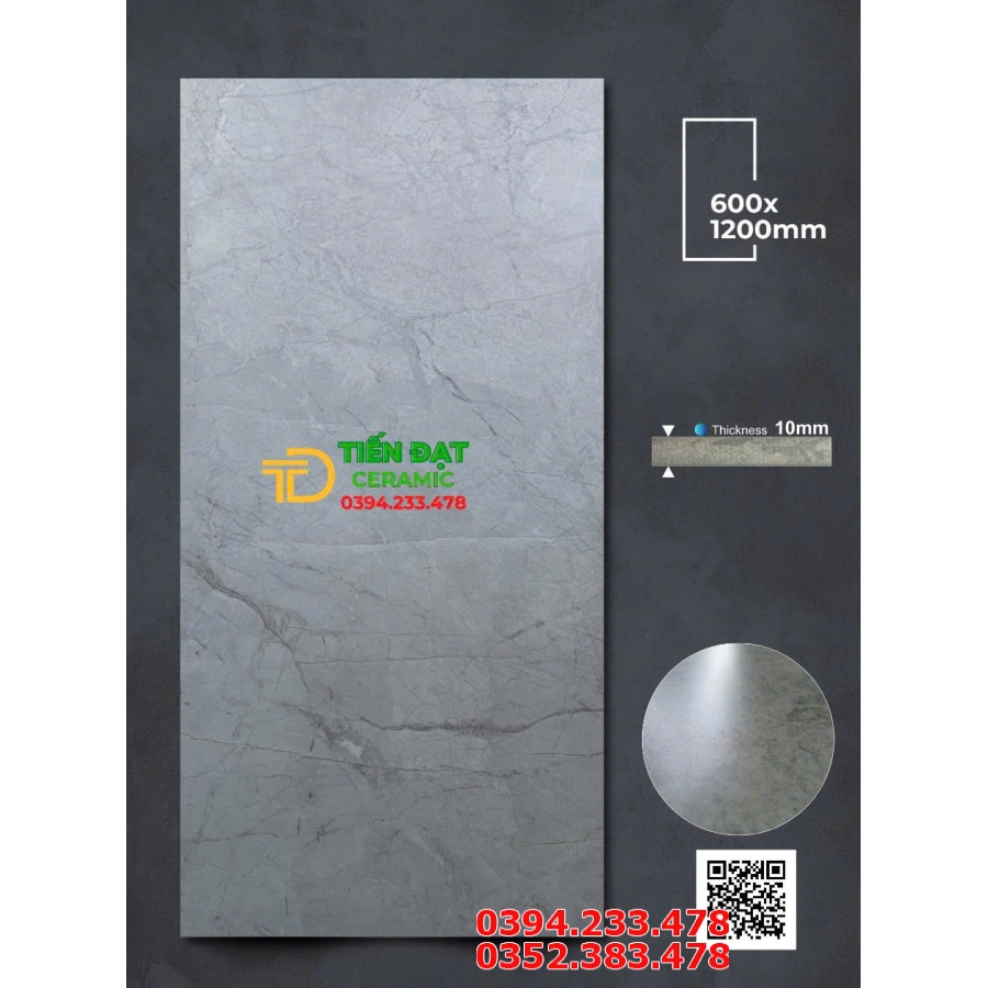 Tổng Đại Lý Gạch Ốp Lát 60x120 Apodio Đá Mờ Mịn 