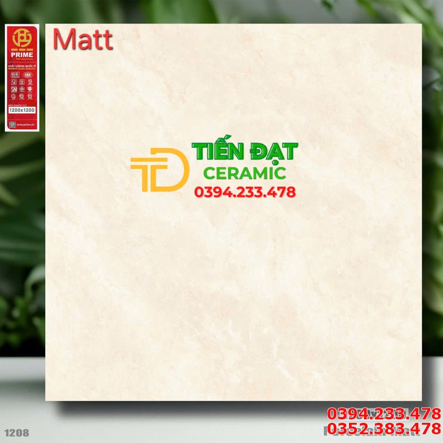 Tổng Kho Đá Đá Mờ Cao Cấp 120x120 Vân Vàng Prime