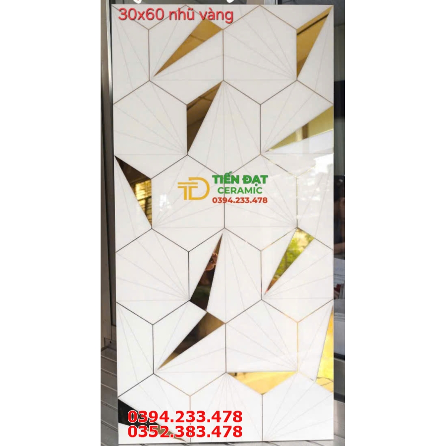Tổng Kho Gạch 30x60 Khắc Kim TQ Lớn Nhất Miền Nam