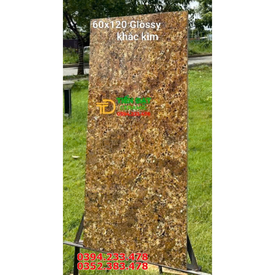 Gạch Ấn Độ 60x120 Ốp Mặt Tiền Cột Cổng Mẫu Mới