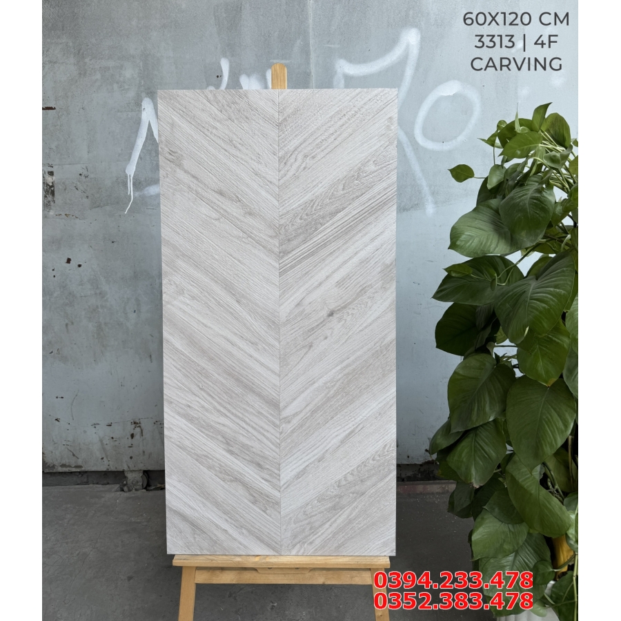 Tổng Kho Gạch Giả Gỗ Ấn Độ 60x120 Lát Phòng Khách