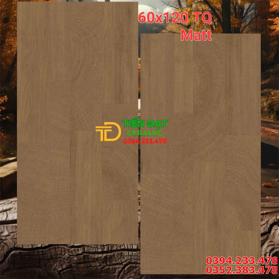 Tổng Kho Gạch Giả Gỗ Trung Quốc 60x120 Ốp Lát Mẫu Mới