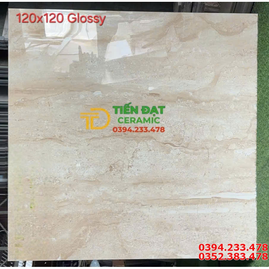 Tổng Kho Gạch Khổ Lớn 120x120 Vân Vàng Tại Tại Miền Nam