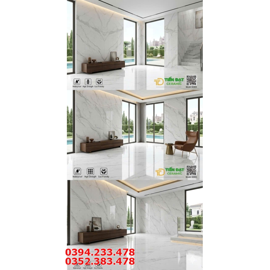 Tổng Kho Gạch Khổ Lớn Prime 80x160 Tại Miền Nam