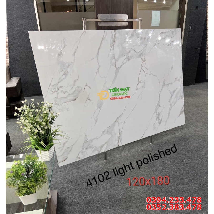 Tổng Kho Gạch Ốp Lát Khổ Lớn Ấn Độ 120x180 Bóng Kiếng