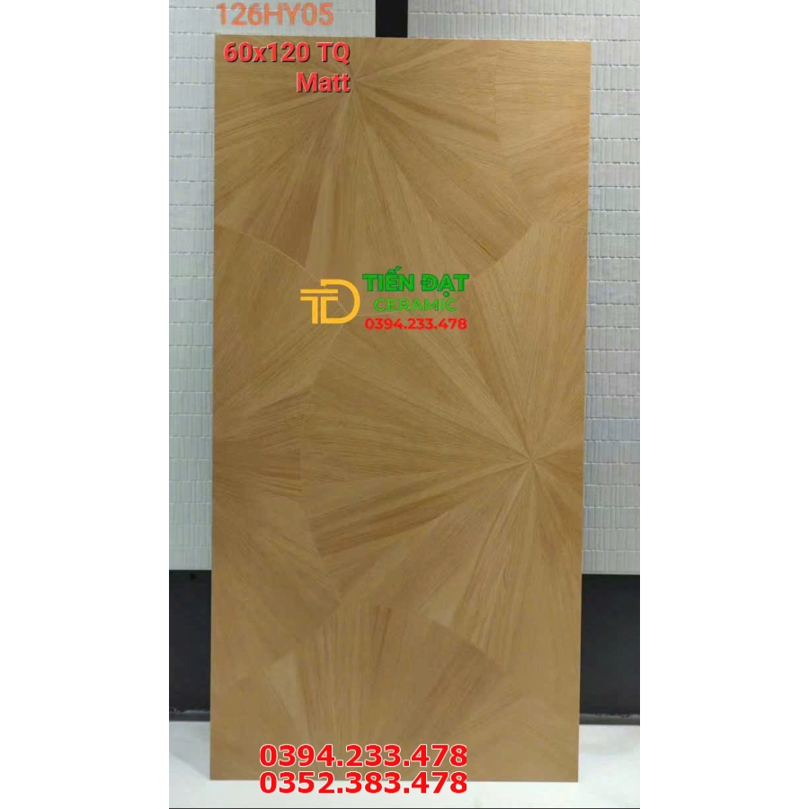 Tổng Kho Gạch Trang Trí 60x120 TQ Vân Gỗ Hoa Văn