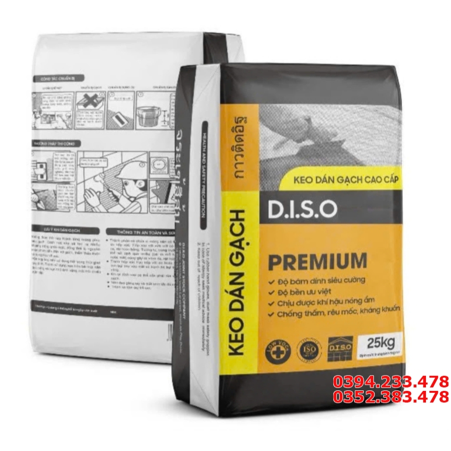 Tổng Kho Keo Gán Gạch Diso Thái Cao Cấp