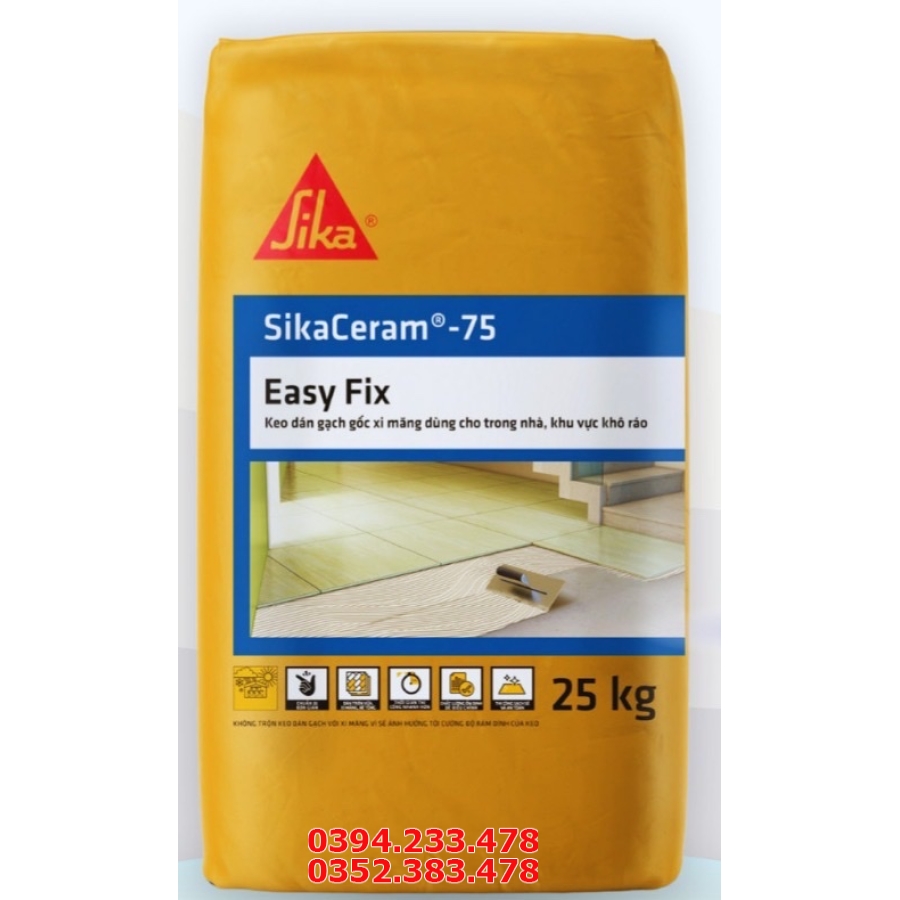 Kho Keo Dán Gạch Sika Lát Nền Cao Cấp 