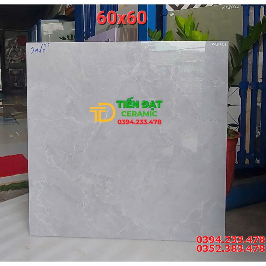 Tổng Kho Kho Gạch Ốp Lát 60x60 Vân Xám Nhạt Takao Tại HCM 
