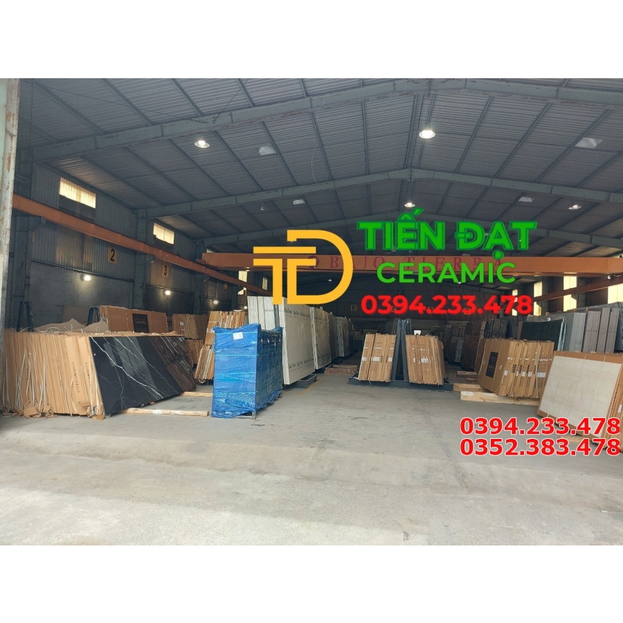 Gạch Đá Thạch Anh 198x350 Khổ Lớn Trắng Vân Vàng