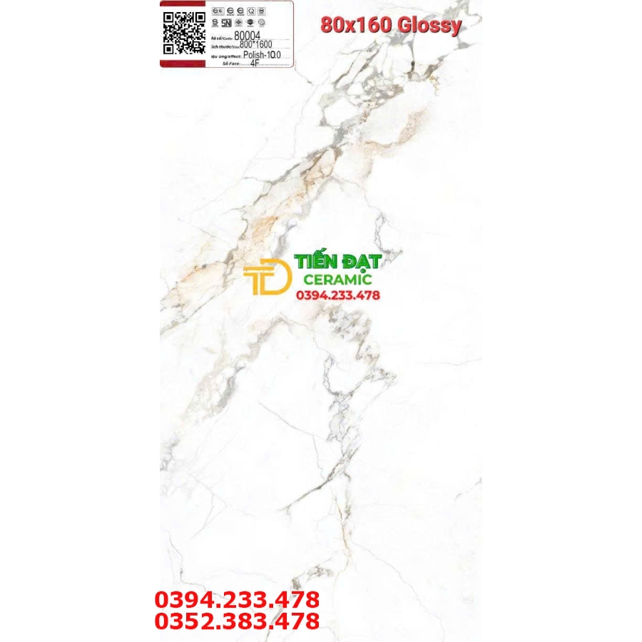 Top 12 Mẫu Gạch Khổ Lớn 80x160 Prime Bóng Kiếng Vi Tinh