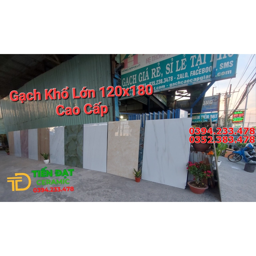 Top 15 Mẫu Gạch Khổ Lớn 120x180  Ốp Mặt Tiền