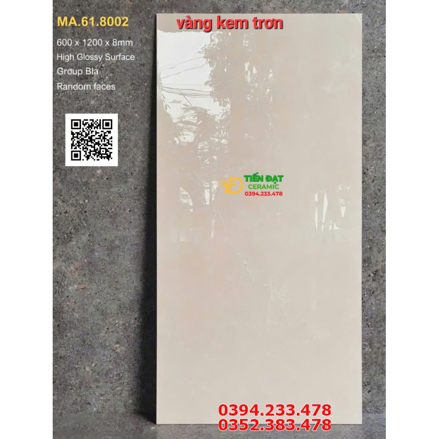 Tốp 38 Mẫu Gạch 60x120 Vân Vàng Kem Trơn Ốp Lát