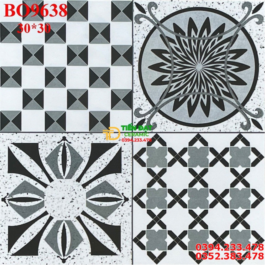 Top 87 Mẫu Gạch Giả Cổ Xả Kho Giá Rẻ 30x30 Mờ Matt