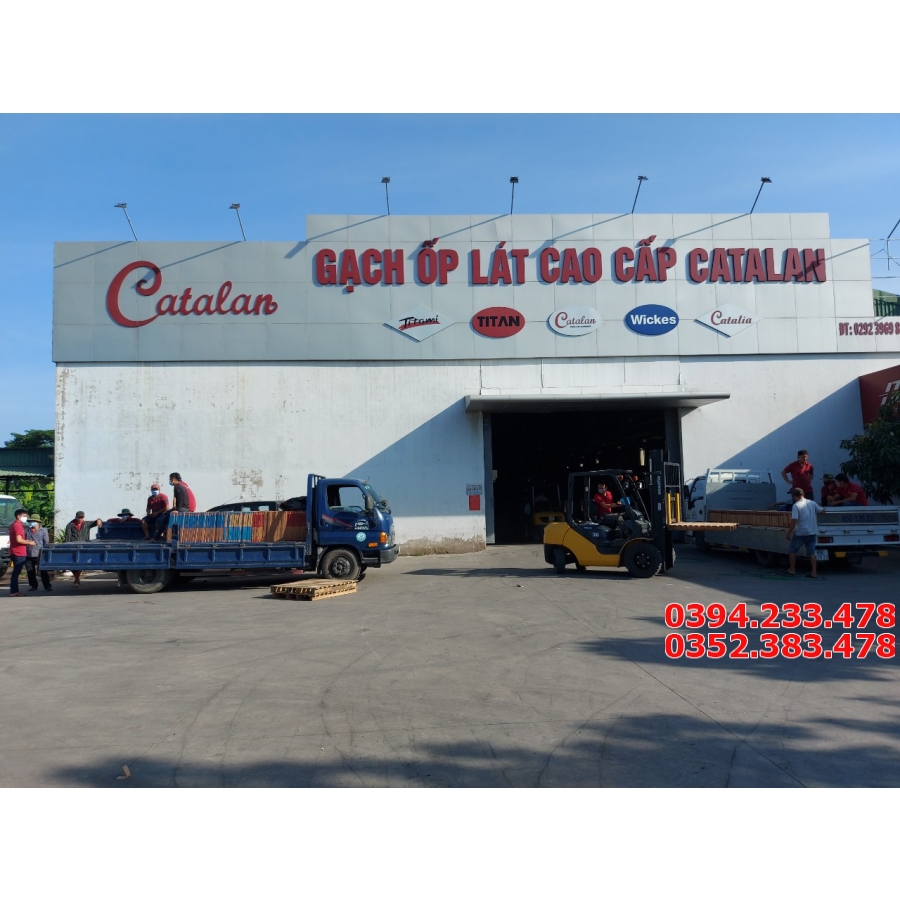 Đại Lý Gạch Ốp Lát 100x100 Catalan Vân Vàng