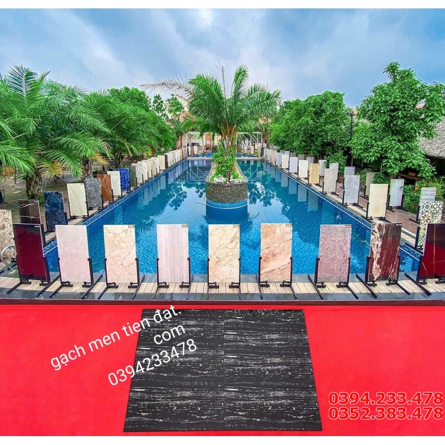 Gạch Lát Nền 80x160 Vân Giả Đá Mẫu Mới 