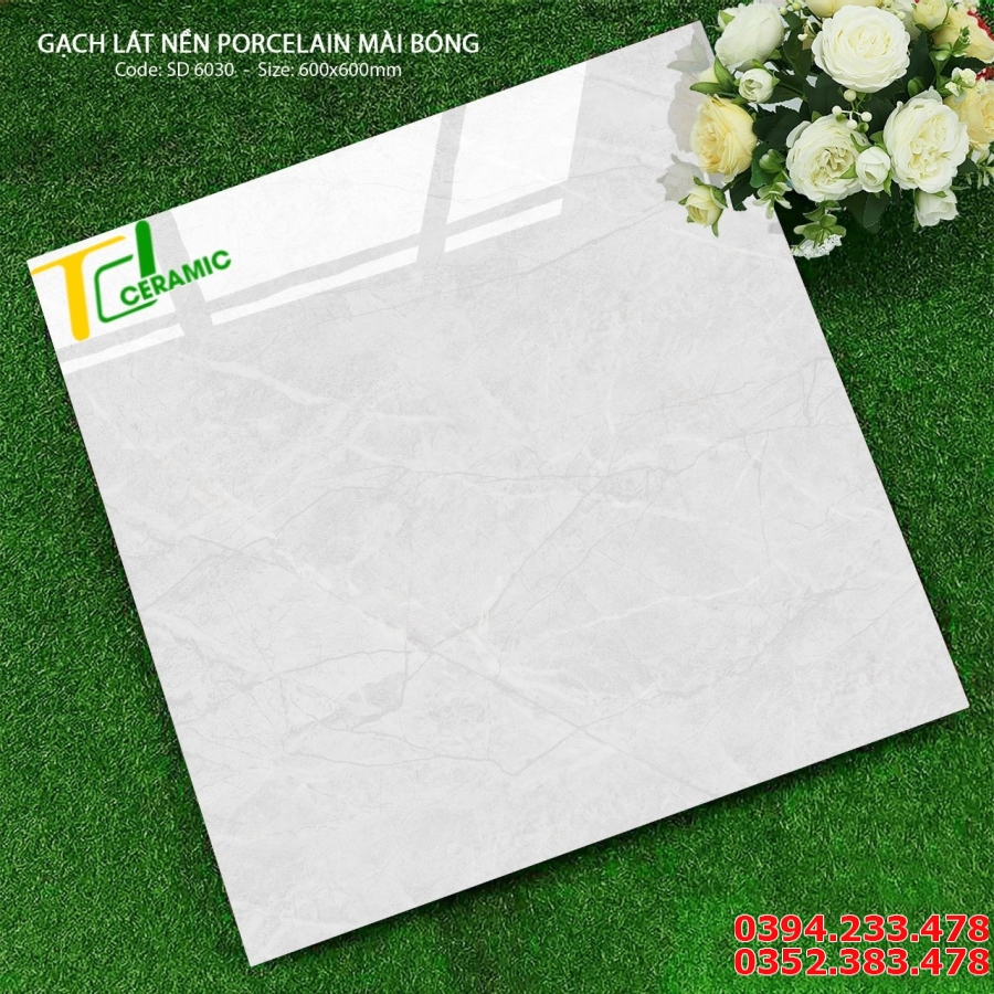 Gạch Bóng Kiếng 60x60 Lát Phòng Ngủ