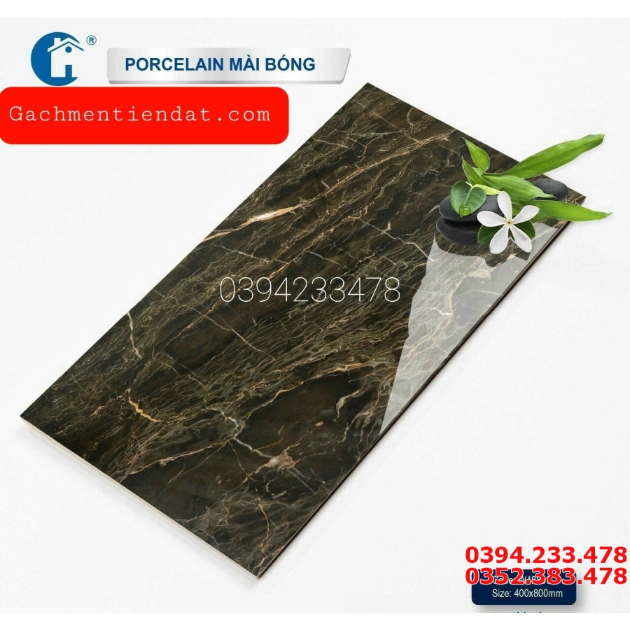 Gạch Ốp Phòng Khách 40x80 Mẫu Mới