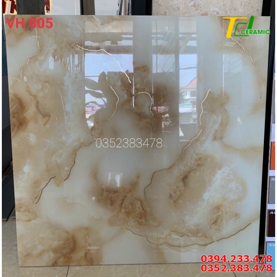 Gạch Lát Nền 80x80 Khắc Kim TQ 