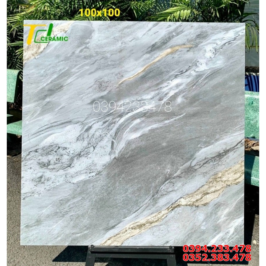 Gạch Ốp Lát 100x100 Cao Cấp Bóng Kiếng