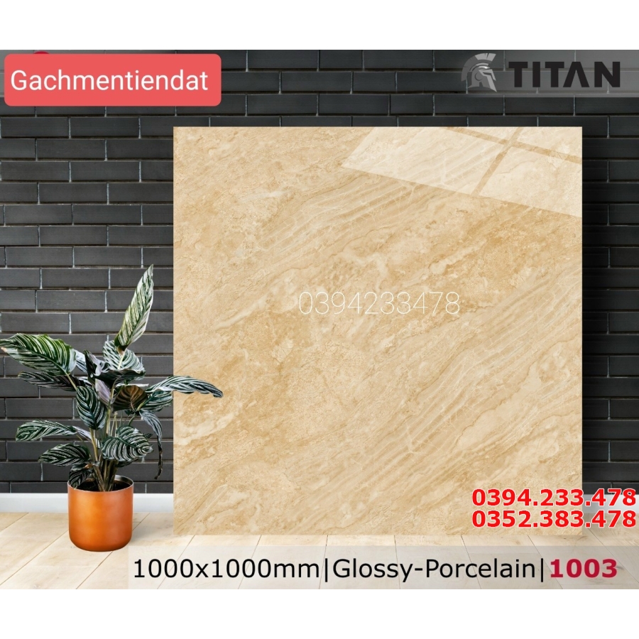 Đại Lý Gạch Ốp Lát 100x100 Catalan Vân Vàng