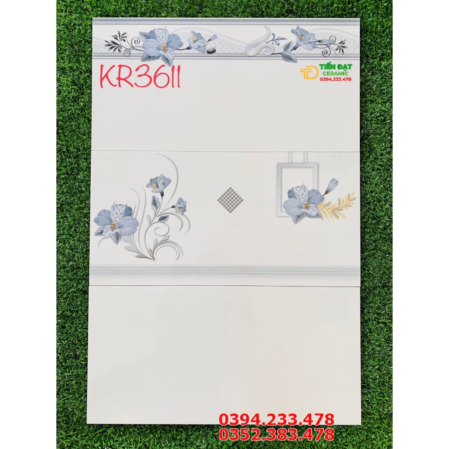 Gạch Ốp Tường 30x60 Trắng Trơn Mẫu Mới