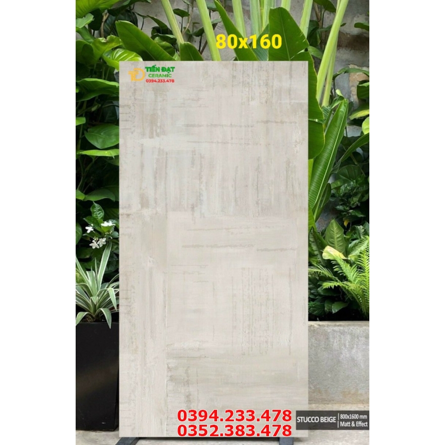 Gạch Khổ Lớn 80x160 Vân Hiệu Ứng