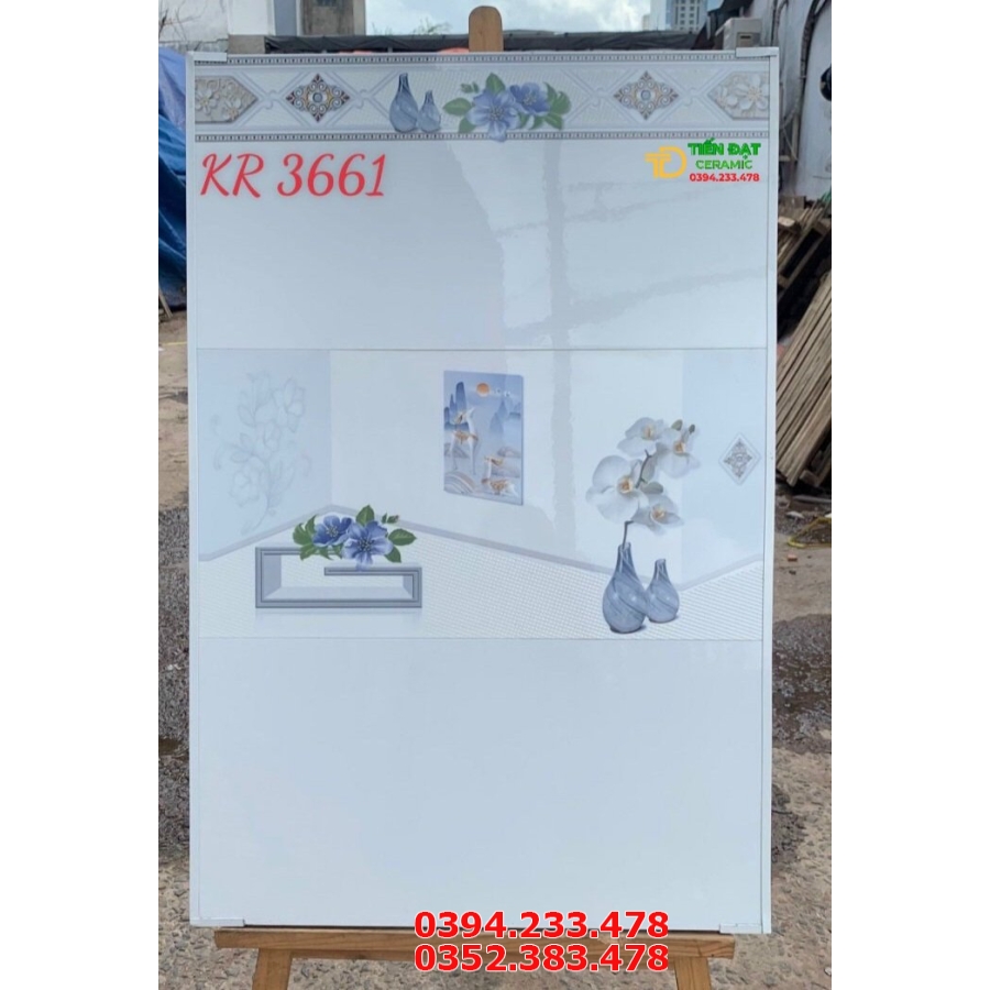Gạch Ốp Tường 30x60 Trắng Trơn Mẫu Mới