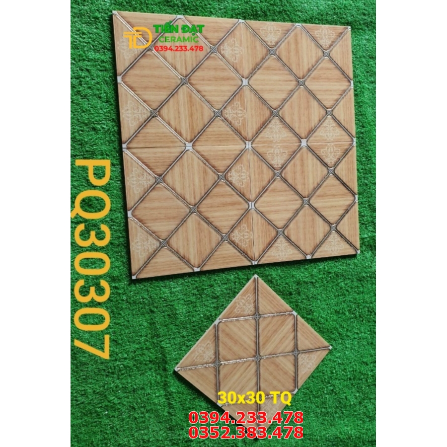Gạch Điểm Nhấn 30x30 Khắc Kim Mẫu Mới